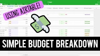 Simple Budget Breakdown + FREEBIE! | Dave Ramsey Cash Envelope System | Hello Muffin