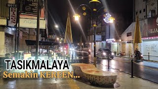 Wajah baru jalan HZ Mustofa Tasikmalaya di malam hari