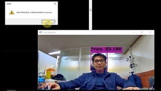 YoloV3 Face Detector and Facial Authentication