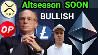 Ethereum BULLISH || Altseason Coming SOON || Bitcoin & Market Latest Update