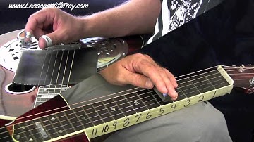 Slow Old Timey Dobro - Volume #1 - Part 1 - Lessons With Troy