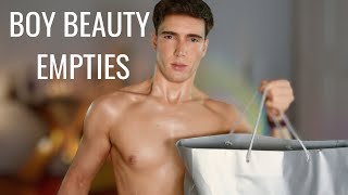 Men’s Beauty Empties: A Year of Skincare, Body Care, Hair Care & Makeup