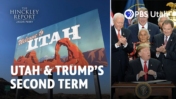 How will Utah be impacted by Trump's second term as President? [Jan. 17, 2025]