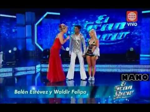 Disco: Belén Estévez y Waldir Felipa (El Gran Show: Reyes del Show 05-11-2011)