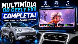 🚗 Multimídia do Geely EX2 completa: todos os menus e funções revelados!