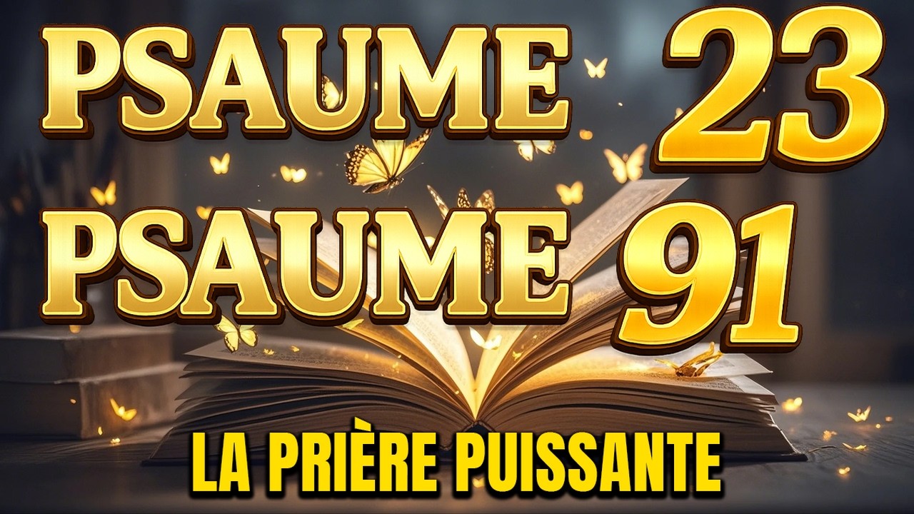 PRIÈRE DU JOUR 04 MARS – PSAUME 91 et PSAUME 23–Les deux PRIÈRES LES PLUS PUISSANTES de la BIBLE