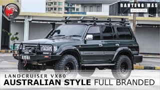 LANDCRUISER VX80 AUSTRALIAN STYLE FULL BRANDED (BP51 OME, RAW4X4, TJM, ARB, WARN, TOYO TIRES)