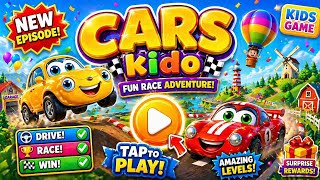 Funny Racing Cars for Kids 😍 Learn & Play Game screenshot 5