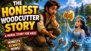 Datos The Honest Woodcutter Story | Moral Story for Kids | Bedtime Stories for Children Guía