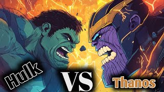 Hulk vs. Thanos: The Ultimate Showdown of Power