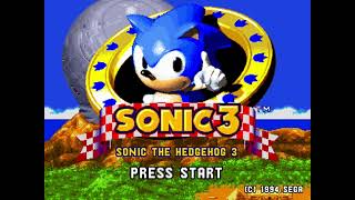 Sonic 3 & Knuckles Alternate Title Screen! [Mockup/Concept] - Mechan