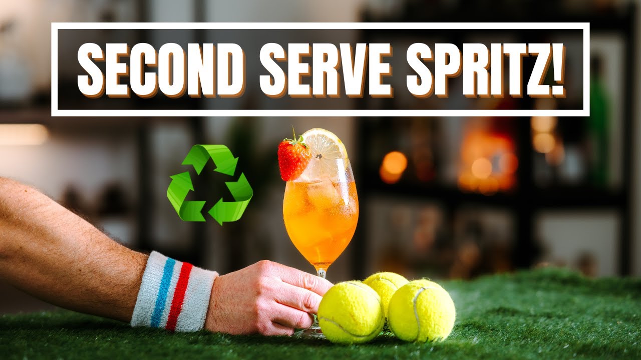 Zero Waste, Refreshing Coffee Cocktail: SECOND SERVE SPRITZ ♻️