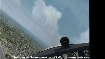 Highlight: A2A Bonanza rain on windshield effects