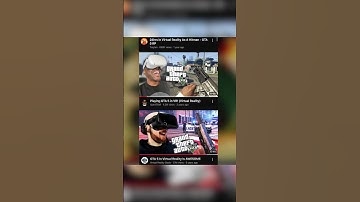 GTA in VR is AWESOME... #gta #vr #mods #virtualreality #gtav #gta5 #gaming #rockstargames