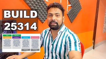 Windows 11 Insider Preview (Canary Channel) First Update Build 25314 New Features