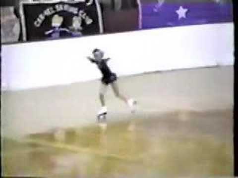 Elementary Girls Roller Skating 1988