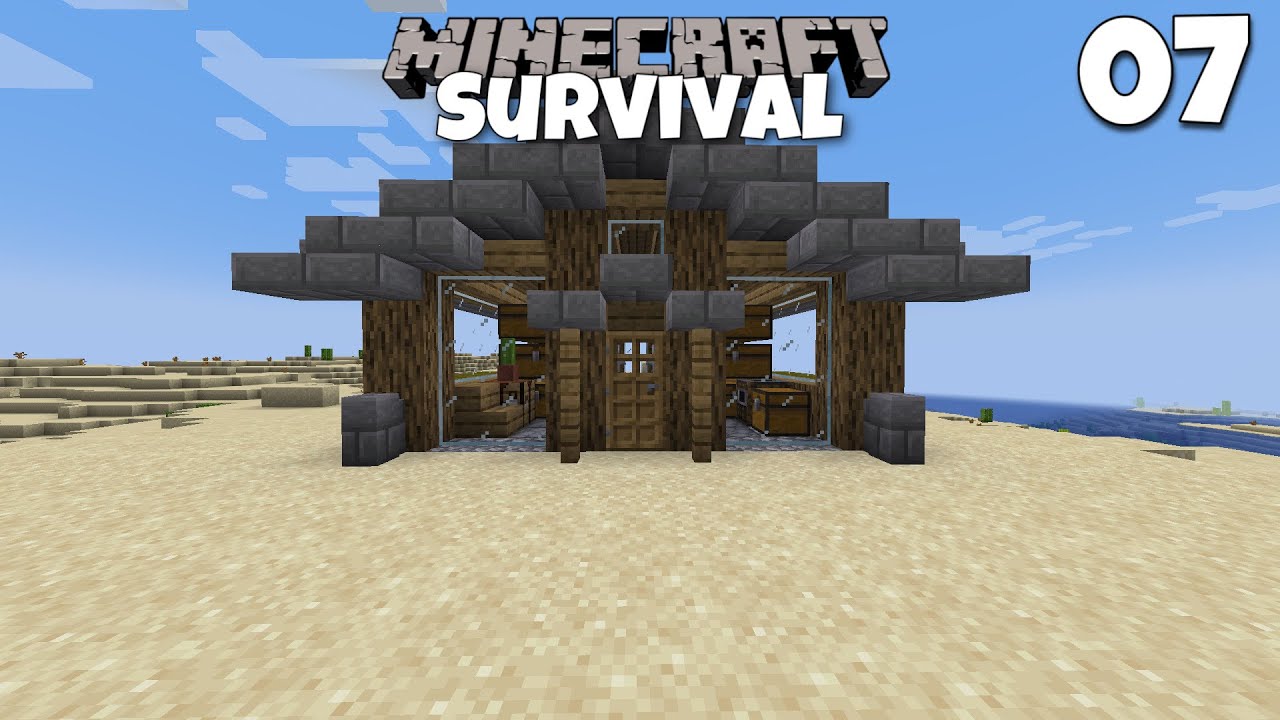 I Built a Storage House in Minecraft 1.19 Survival (7) YouTube