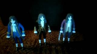 The three clockwork droids figures review