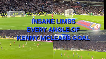 INSANE LIMBS Every Angle Of Kenny Macleans INCREDIBLE Goal |Scotland 4-2 Denmark 