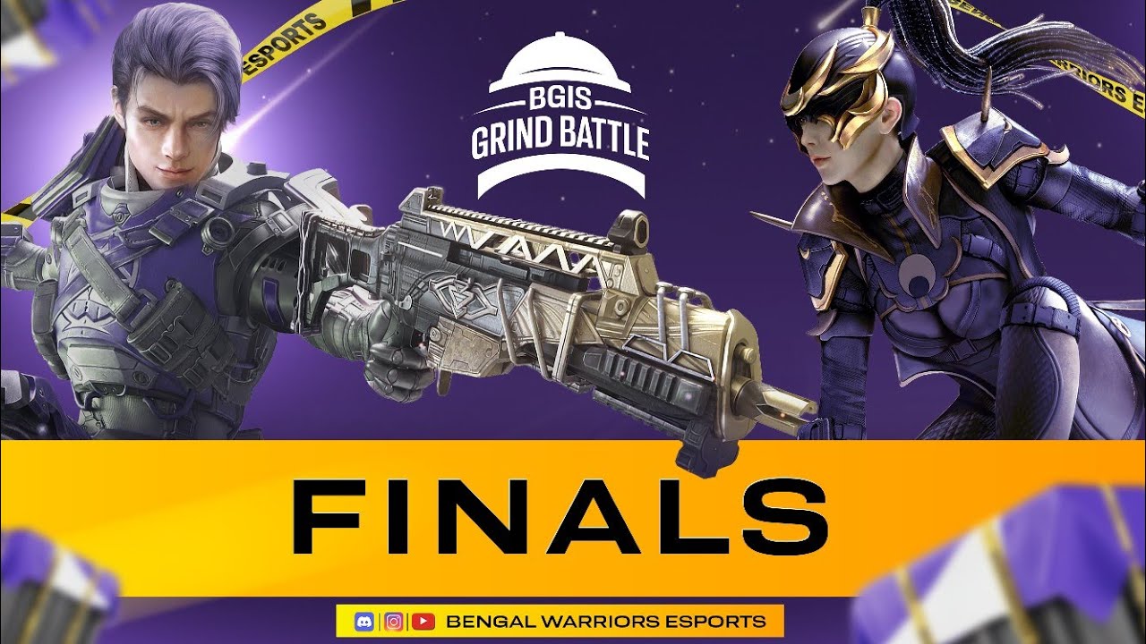 BGIS GRIND BATTLE S1 PRIZEPOOL 5,000 🏆 | FINALS LIVE | PRESENTED BY BENGAL WARRIORS ESPORTS