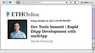 Rapid DApp Development with useDApp