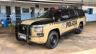 Mitsubishi Triton Of The Military Police Of Minas Gerais  comandomotors