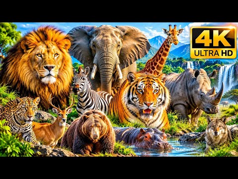 Beautiful Animals of the Wild | 4K Ultra HD