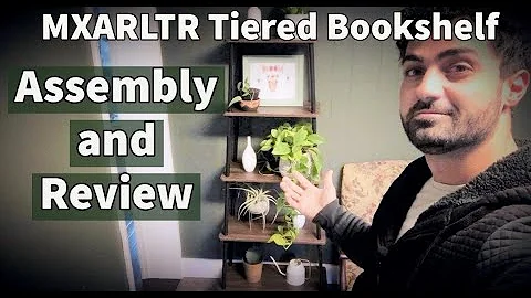 MXARLTR Tiered Bookshelf - Assembly and Review