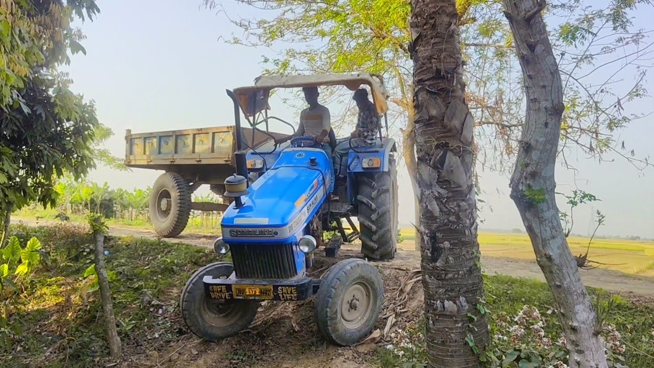 Sonalika Tractor And Trolley Sikander | Sonalika Tractor | Tractor And Trolley | JM Bangla ||