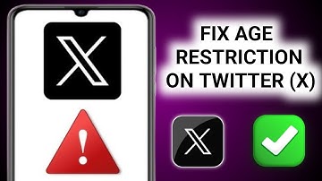 How To Fix Age Restriction (Age Verification ERROR) On Twitter (X) ✅ - Easy Tutorial 