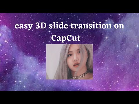 How to do a 3D slide transition on CapCut