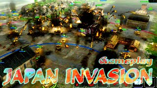 US CONFLICT gameplay - Jepang Invasion USA #tankbattle #usconflict #ww2 screenshot 2