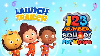 It's Finally Here! GAME LAUNCH TRAILER | 123 Number Squad! Play N Learn | #kids #game screenshot 3