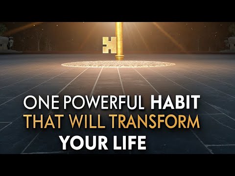ONE POWERFUL HABIT THAT WILL TRANSFORM YOUR LIFE. - YouTube