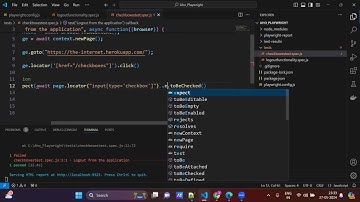 Checkboxes validations in Playwright Automation