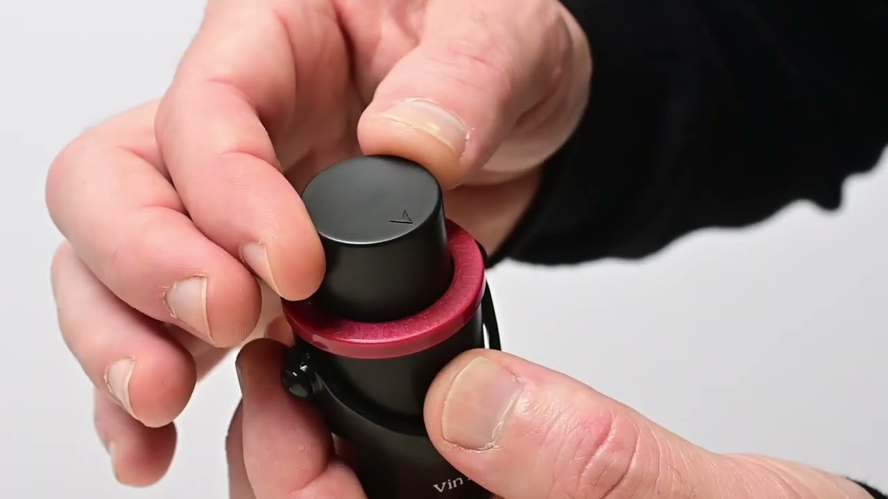 Vin Bouquet Cava Stopper & Preserver | Sound Indicator for Perfect Seal