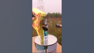EXPERIMENT: Gas Torch VS Deodorant #shorts