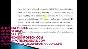 Multifocus Image fusion based on extreme learning machine and human visual system