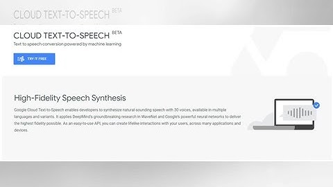 Pasando de texto a voz con la API de Google