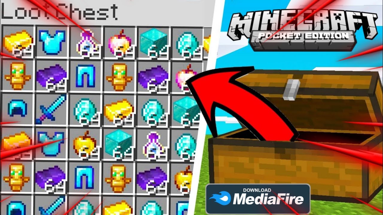 Minecraft But Chest Gives Op Items Download For Minecraft Pocket Edition | Barbiddo.