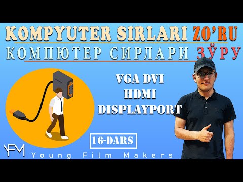 Video: VGA-HDMI kabeli nima?