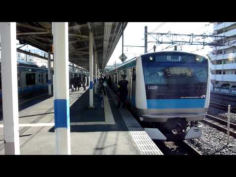 京浜東北線　233系　車両入れ替え【南浦和駅にて】