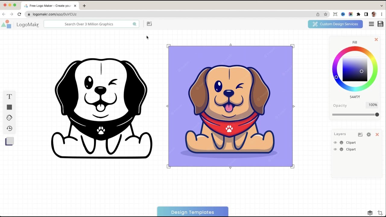 Upload Images & Graphics to Logomakr.com