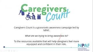 NPAF | Caregivers Count: Policy Solutions and Community Resources to Support Family Caregivers 2021