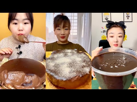 Kwai Thick Choco lava cake Dessert Mukbang || Eating show / Chinese food || TasteDelight #asmr #fifa