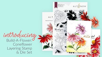 You have to try to Build-A-Flower: Coneflower Layering Stamps & Dies for your handmade cards!