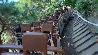 Big Grizzly Mountain Runaway Mine Cars POV at Hong Kong Disneyland 🐻 🎢