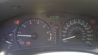 Olsmobile Alero 2003 Cranks but doesn't start until letting foot off the gas