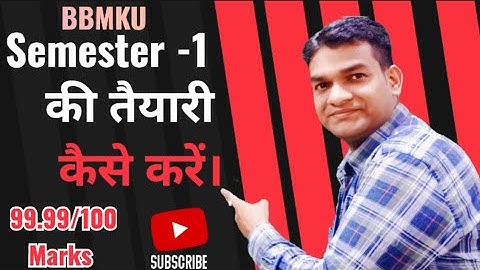 Most Important Lessons in Financial Account| Semester 1| BBMKU| Sem kaise padhei|