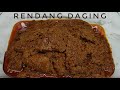 RESEP RENDANG DAGING YAKIN BAKAL BIKIN KETAGIHAN !!